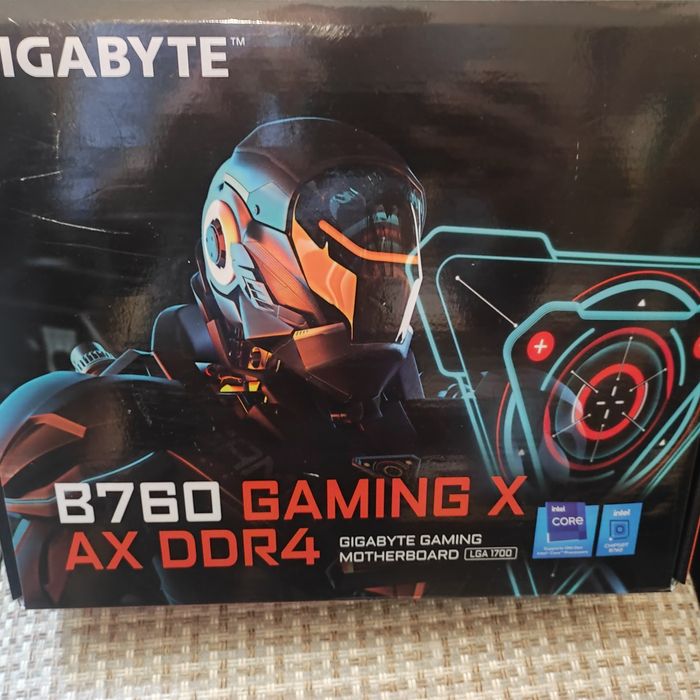 Продаю материнскую плату, Gigabyte B760 Gaming X AX DDR4