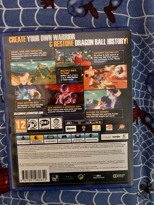 Игра с Гоку Dragonball xenoverse xv