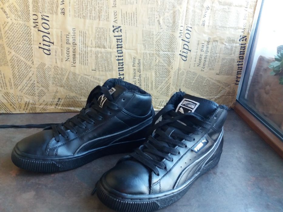 №38 Puma -кожени маратонки,кецове,зимни обувки