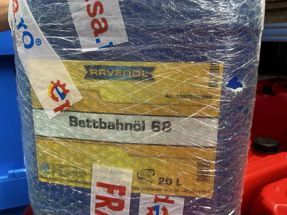 Vand ulei Ravenol Bettbahnol 68 pentru ghidaje masini-unelte