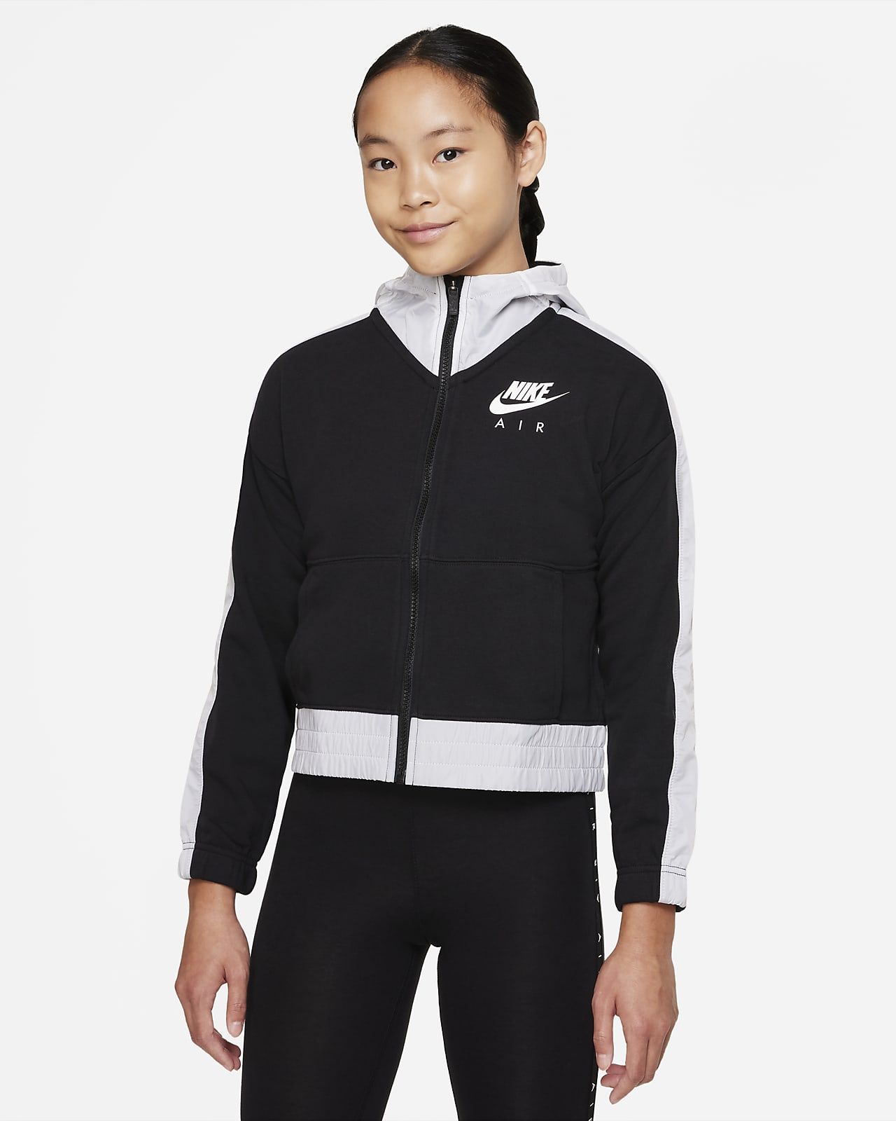 Nike AIR Hooded Sweatshirt оригинално горнище ръст 137-146см Найк