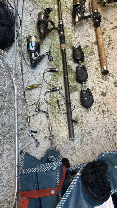 Въдици за риболов на шаран пълен комплект