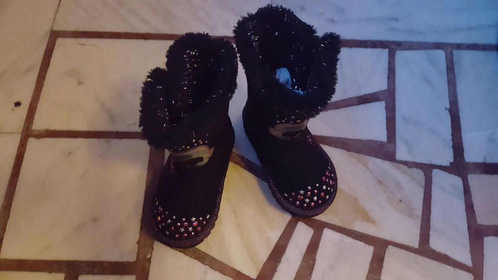 Cizme gen UGG by Skechers cu luminite