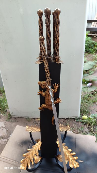 Шампура с подставкой