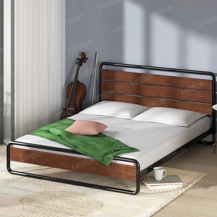 Односпальная и Двуспальная кровать MONTANA, Temir divan loft