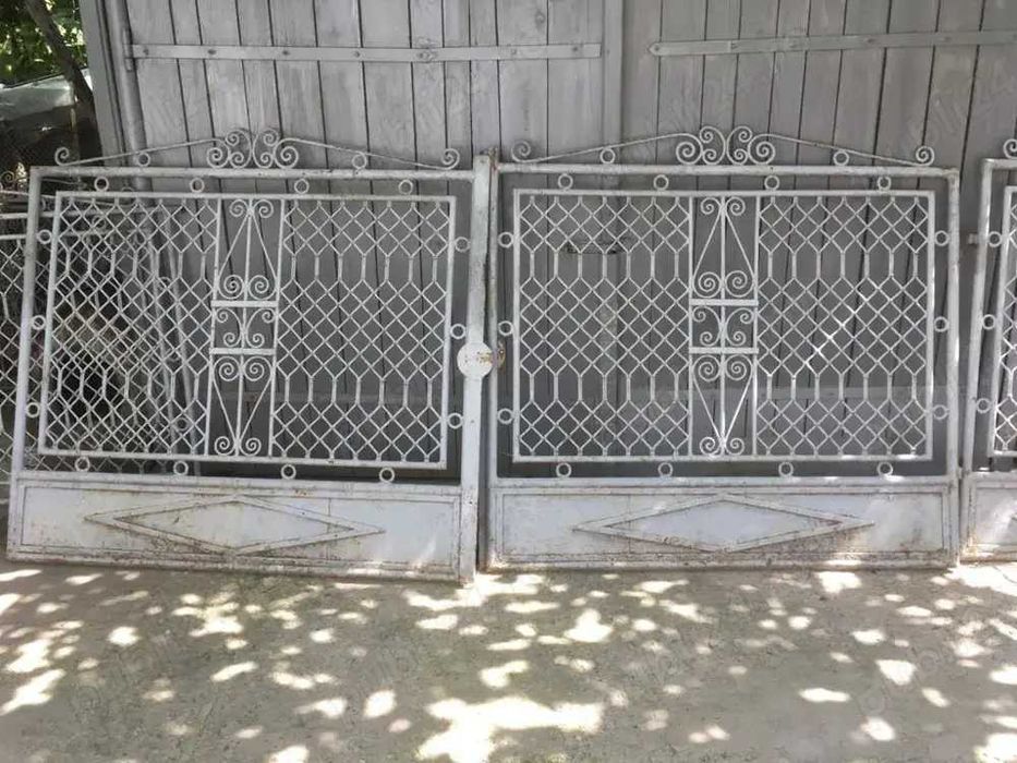 Gard metalic pentru fatada