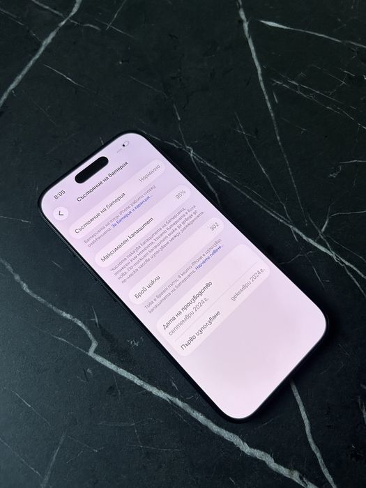 IPhone 16 Pro 128GB Black Titanium ГАРАНЦИЯ