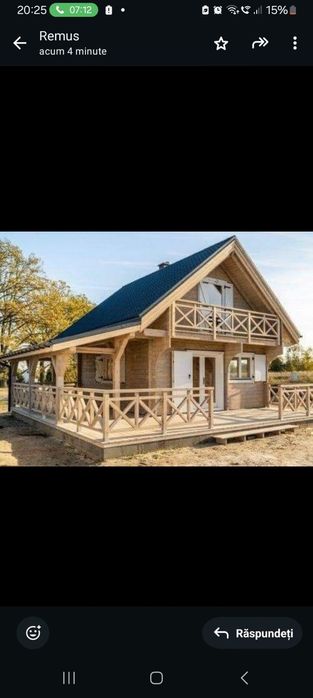 Facem cabane din lemn