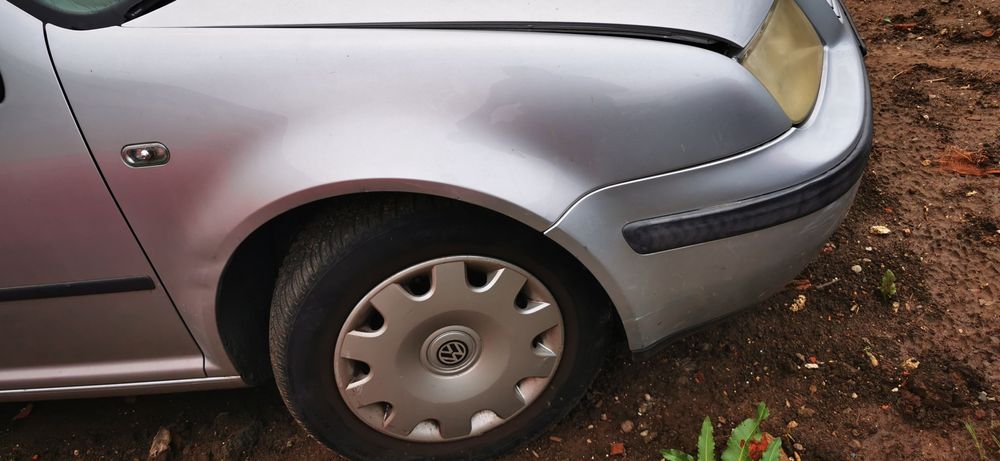 Bara fata vw bora argintiu metalizat