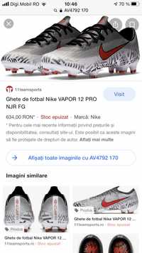 Ghete de fotbal Nike Vapor pro 38