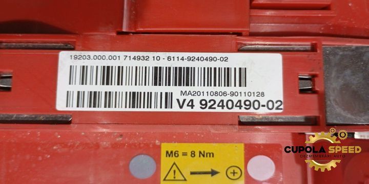 Borna baterie (+) cu capsa 9240490-02 BMW Seria 5 F10 [2009 - 2013]