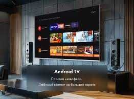 Телевизор САМСУНГ/ SAMSUNG 43 Smart tv Android 14/Голосовой