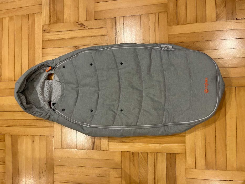 Чувалче за количка Cybex Gold Footmuff, цвят Lava Grey