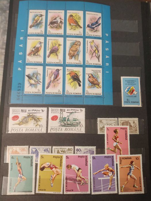 Colecție de timbre românești 1988-2000