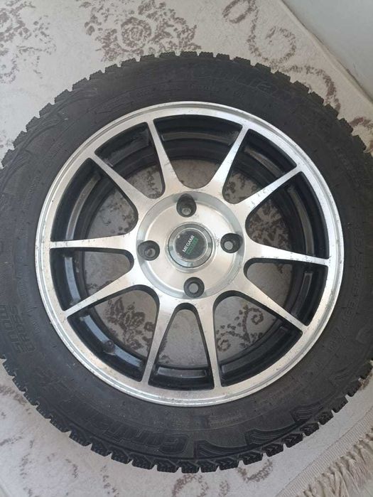 Зимние Шины с шипами и дисками Cordiant размеры 195/55/R15.
