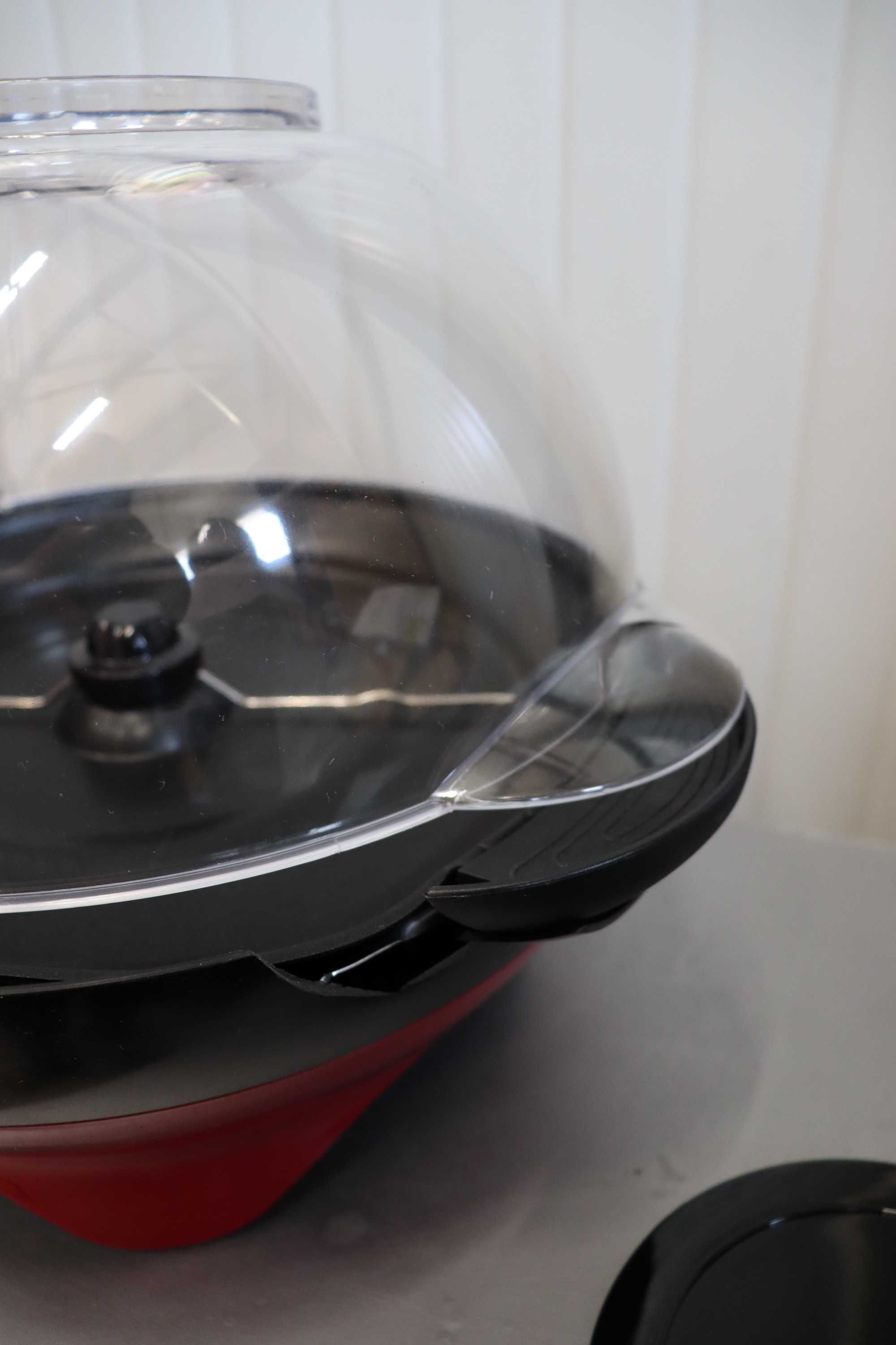 Gadgy Кръгла машина за пуканки - 800W,5л, с транспортен ДЕФЕКТ