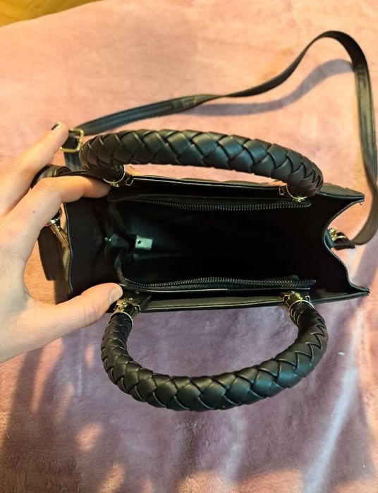 Дамска черни кожени чанти, различни модели, Нови! Дамски аксесоари