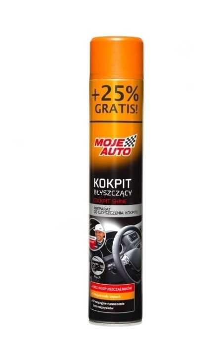 Голям спрей за табло/кокпит Moje Auto(различни аромати) 750ml.