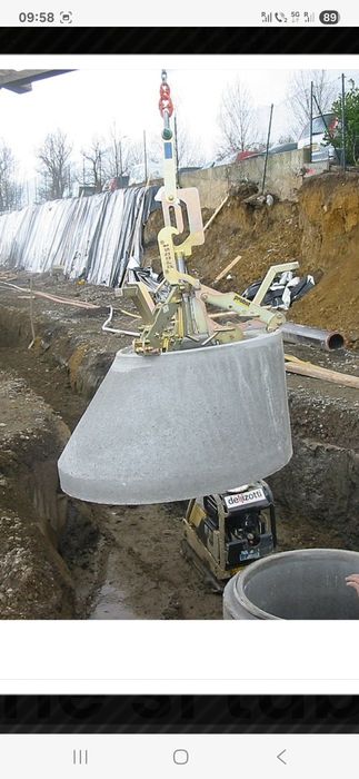 Cleste,macara camine,tuburi beton