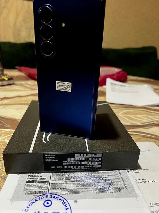 Samsung Galaxy Z Fold 7 Blue Shadow! Като нов! Гаранция!