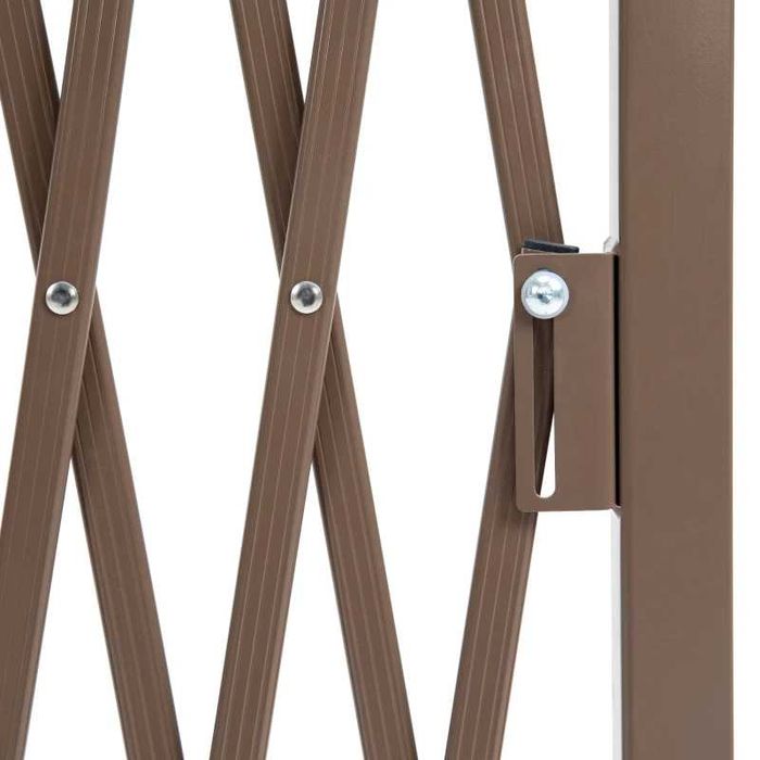 Разтегателна градинска бариера Outsunny Scissor, 35-300 см