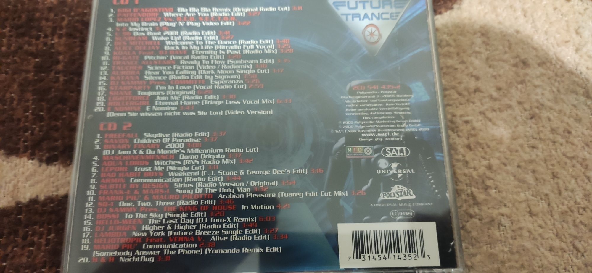 Lot CD Future Trance techno house music