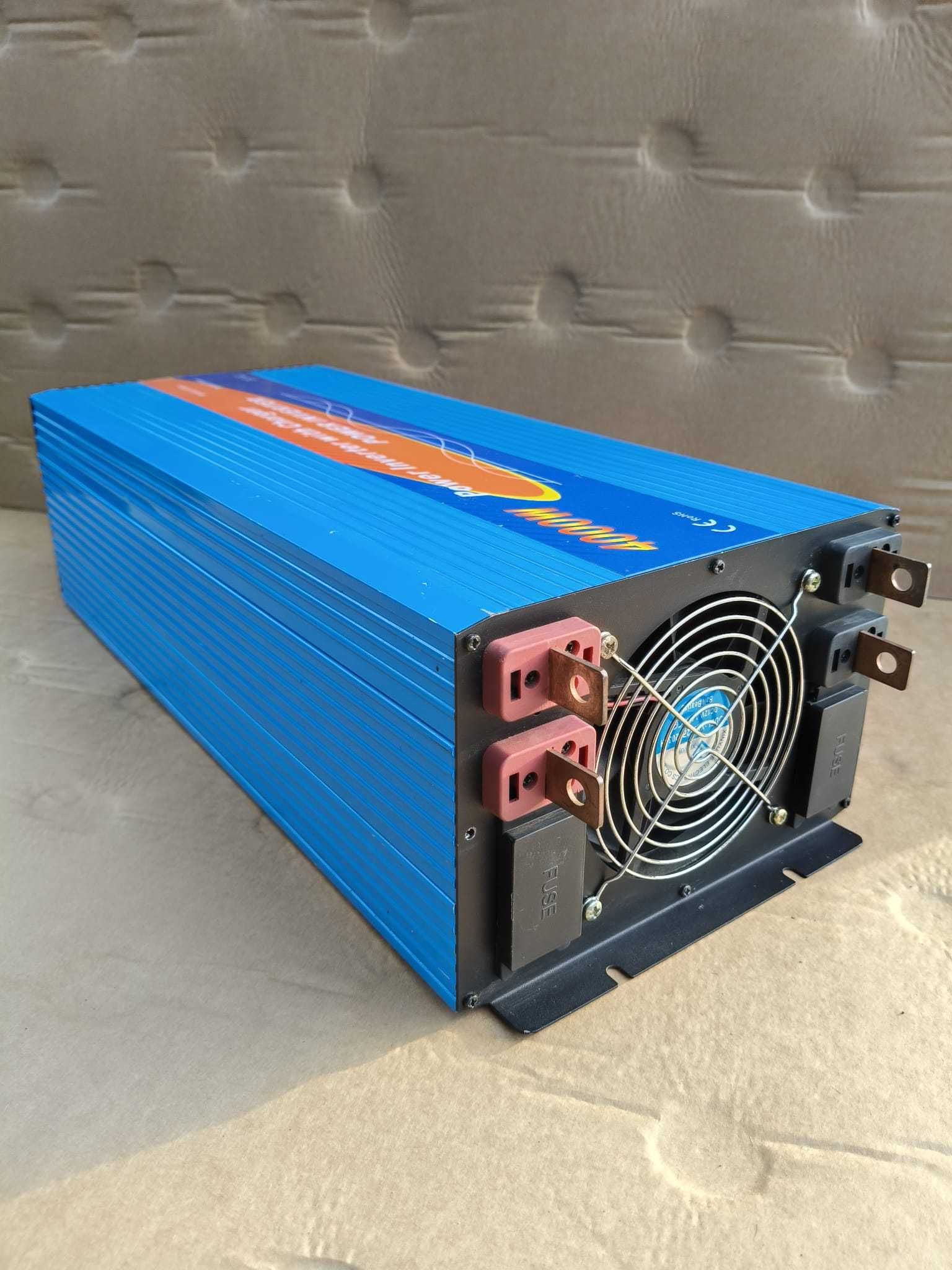 Invertor 12V/220V, unda pura 4Kw/8Kw, nefolosit, stare perfecta