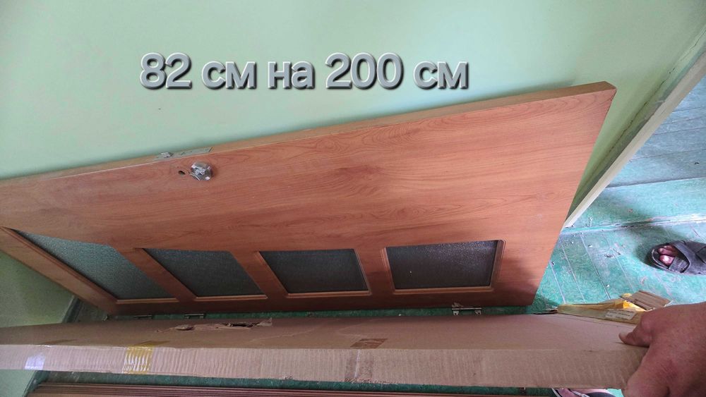 Интериорни врати  75/200 2 броя 80/200 1 брой неизползвани