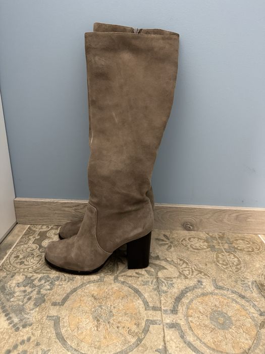 Ест.велур ботуши Бъфало