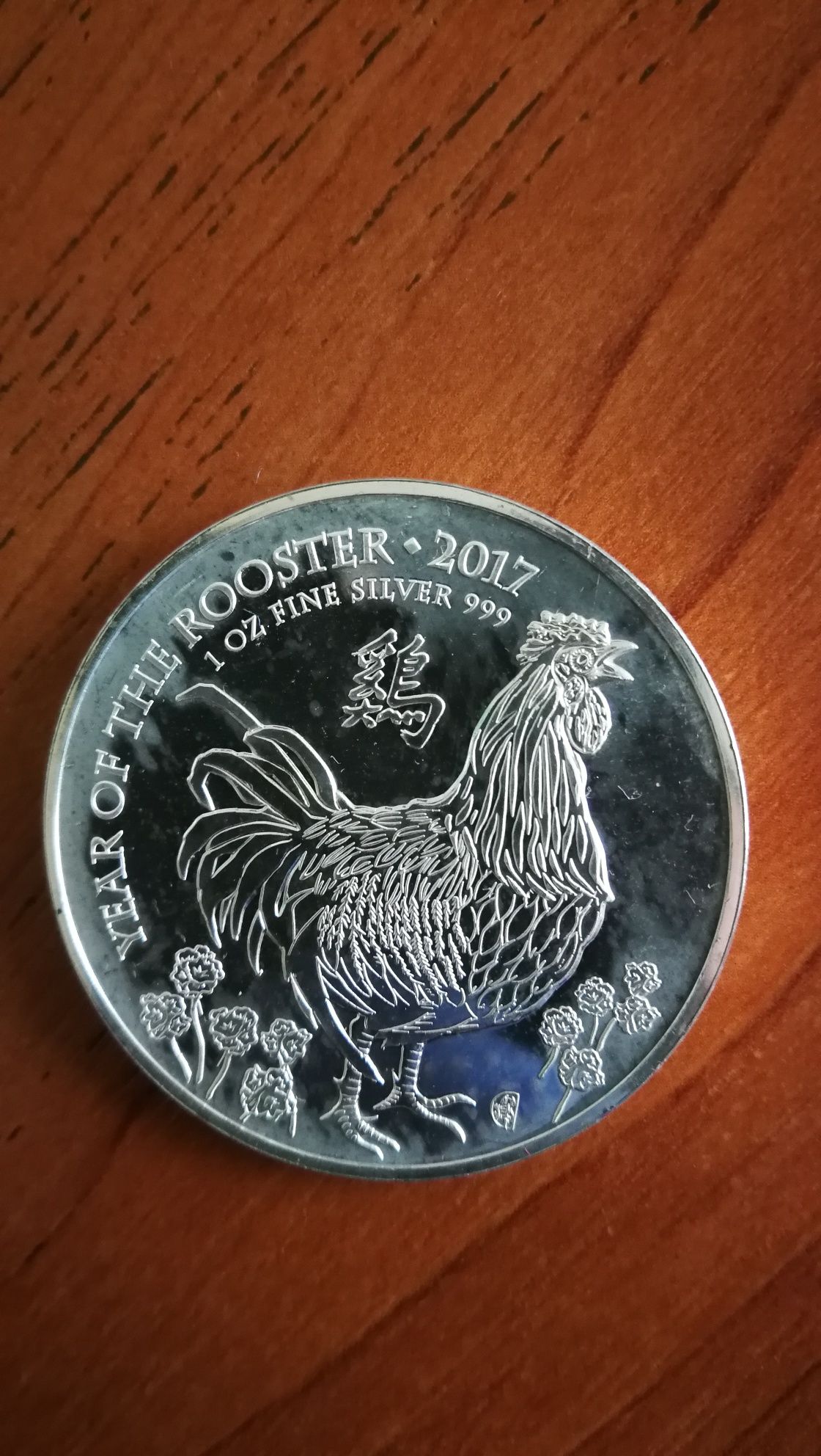 2 Monede Argint - Cocos UK