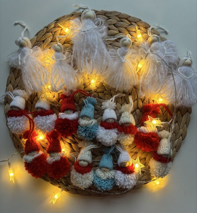 Ръчно изработена коледна украса