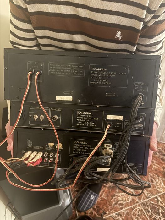 Vând sistem audio GOLDSTAR+boxe