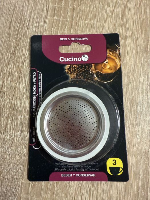 Фильтр для кофеварки гейзерной размер на 3 чашки, d=5,6 см.