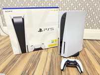 Playstation 5 в идеальном состоянии с 11 играми