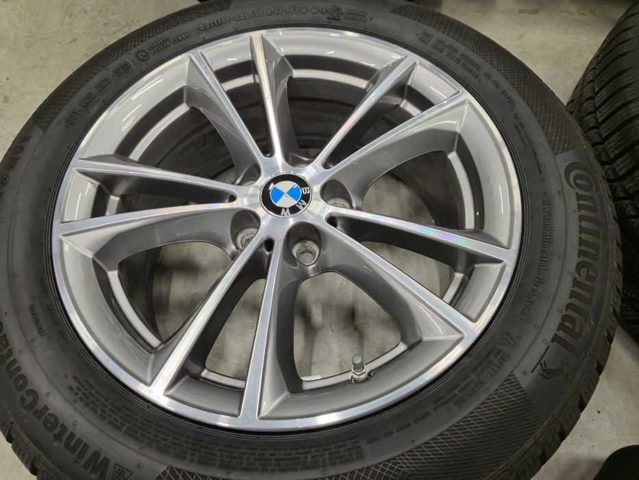Jante Bmw G30 R17 originale/impecabile/anvelope iarna RSC 225 55 17