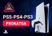 Arenda/Prokat Playstation 5,4,3 (arzon narxlarda) - Аренда/Прокат