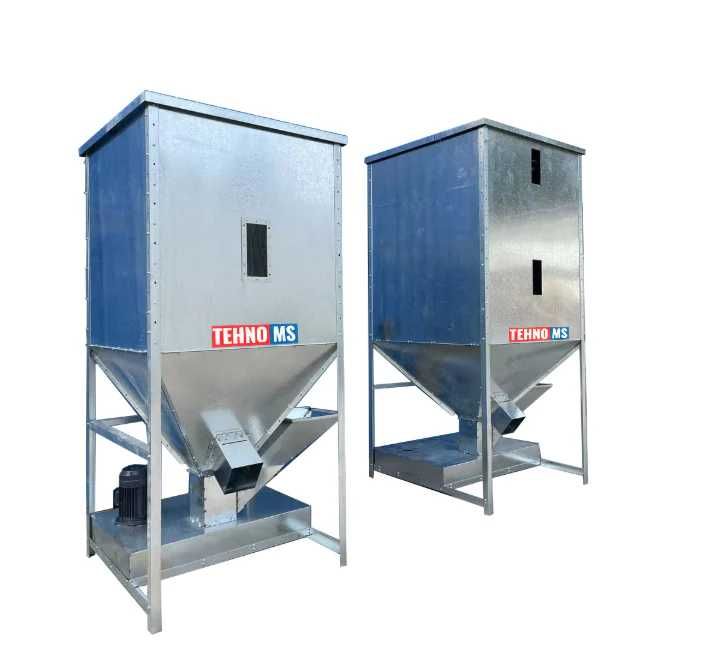 Amestecatoare de furaje capacitate 1200 kg / h cu cantar