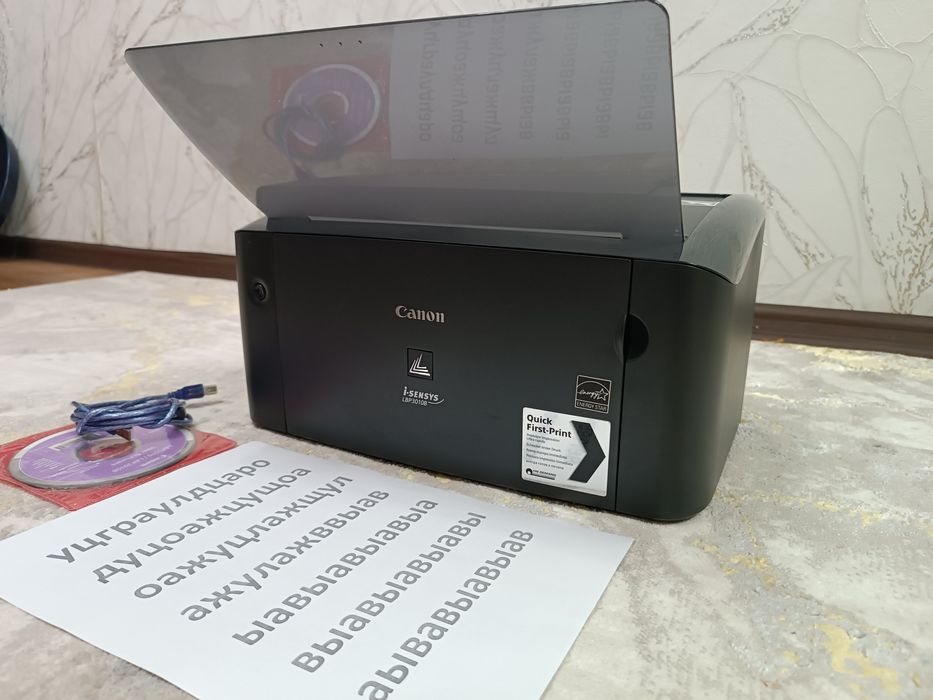 Принтер Canon i-sensys LBP 3010B Лазерный.