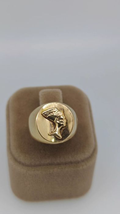 Inel aur 18k 4.09gr Nefertiti (r)