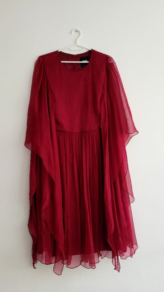 Rochie YOKKO din mătase naturală