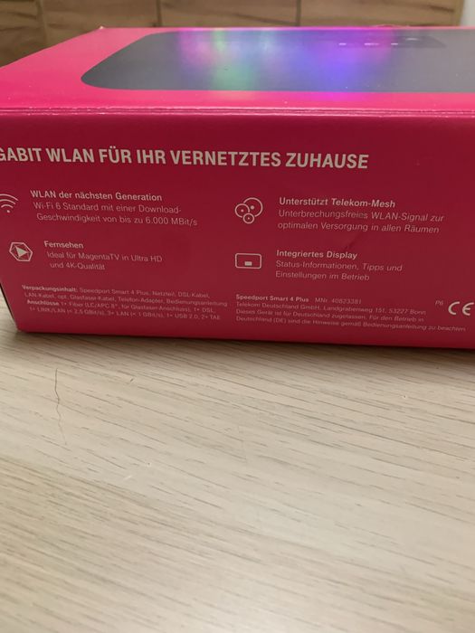 рутери Cisco VPN и Speedport 6wifi