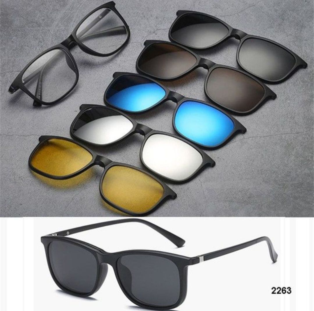 Солнцезащитные очки 5в1