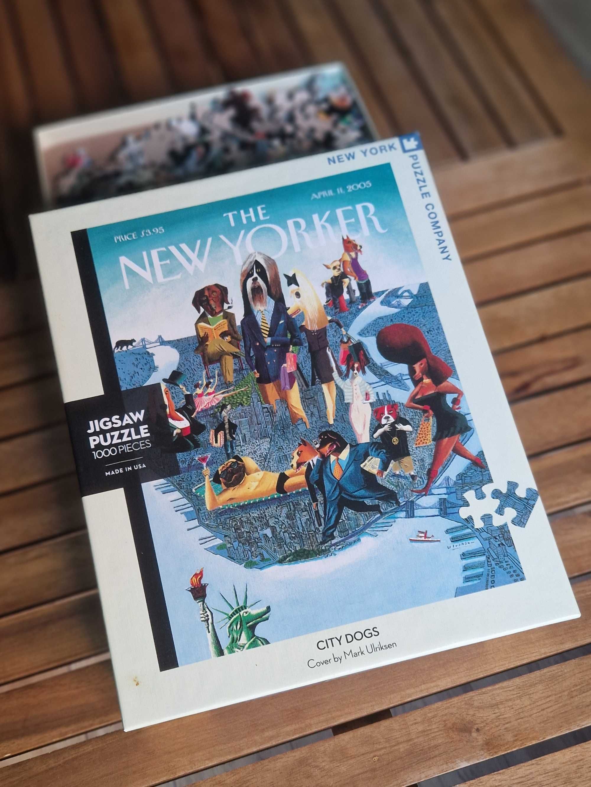Пъзел 1000 Части - "City Dogs" - The New Yorker Puzzle