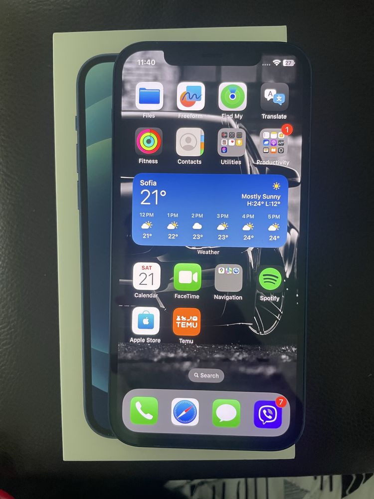 IPhone 12, blue, 64GB