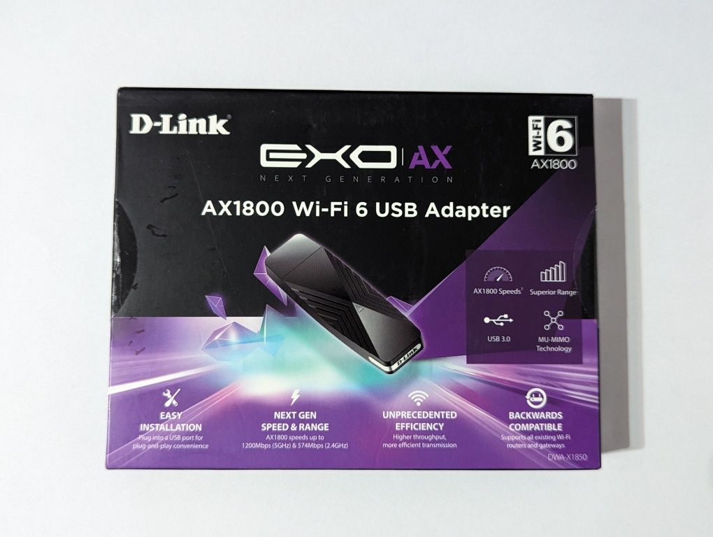 Adaptor wireless D-Link Wi-Fi 6