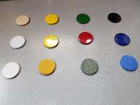 Magneti colorati diverse culori, 25mm/2mm, sector 3