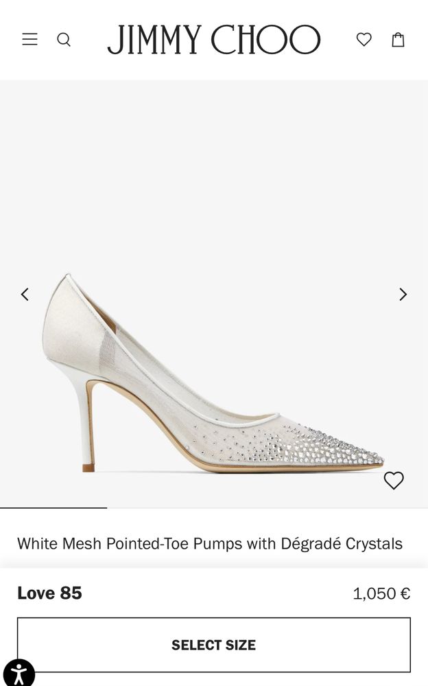 Jimmy Choo Love 85 обувки на ток