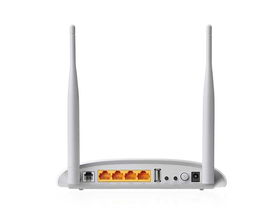TP-Link TD-W9970 / N300 Wi-Fi роутер с модемом и портом USB