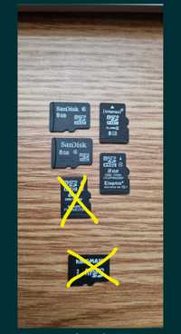 Card micro sd 8 GB