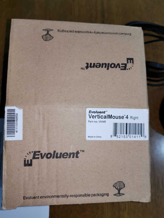 Ергономична вертикална мишка за дясна ръка Evoluent